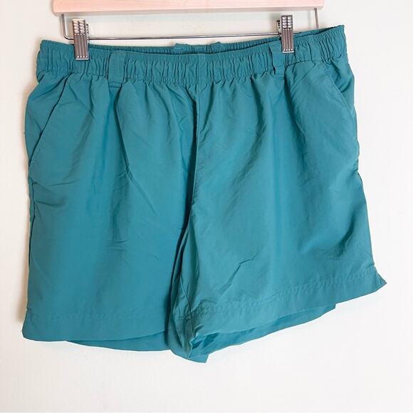 Columbia PFG 5'' Inseam Swim Trunks men's size L green, - Picture 1 of 8